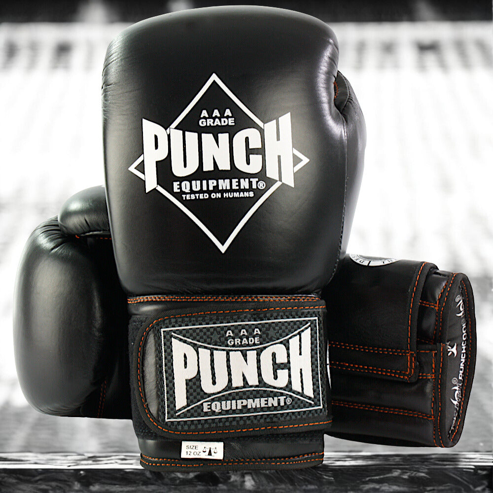 BOXING GLOVES - Black Diamond™ - 12oz - BLACK
